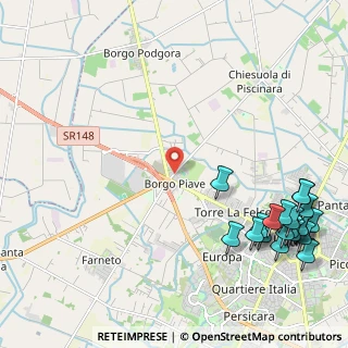 Mappa Strada della Chiesuola, 04100 Borgo Piave LT, Italia (3.3105)