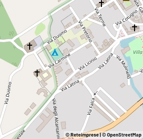 Mappa Via Licinio, 86079 Venafro IS, Italia (0.15)