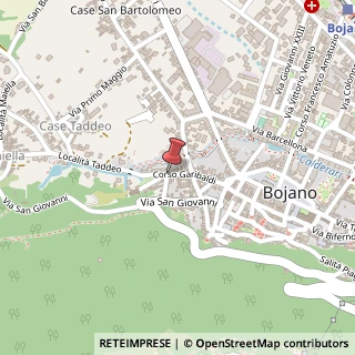 Mappa Via Maiella, 160, 86021 Bojano, Campobasso (Molise)