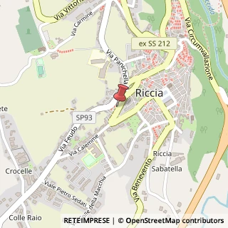 Mappa Via garibaldi 8, 86016 Riccia, Campobasso (Molise)