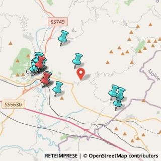 Mappa Via Mattoni, 03044 Cervaro FR, Italia (4.6995)