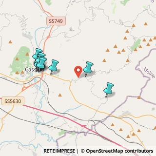 Mappa Via Mattoni, 03044 Cervaro FR, Italia (4.31364)