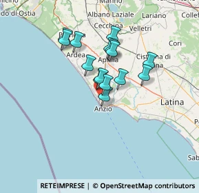 Mappa 3, 00042 Anzio RM, Italia (10.91467)