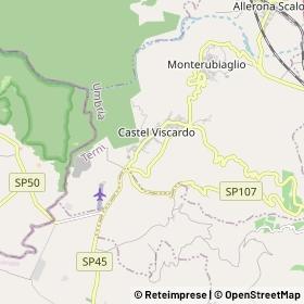 Mappa Castel Viscardo