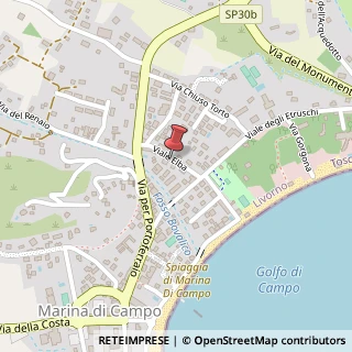 Mappa Via Monte Baccile, 119, 57034 Campo nell'Elba, Livorno (Toscana)