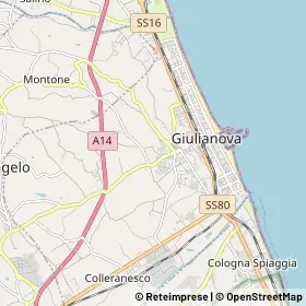 Mappa Giulianova