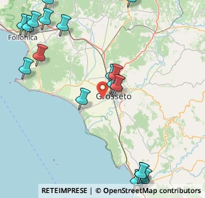 Mappa Strada del Querciolo, 58100 Grosseto GR, Italia (22.48333)
