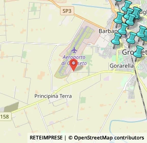 Mappa Strada del Querciolo, 58100 Grosseto GR, Italia (3.87063)