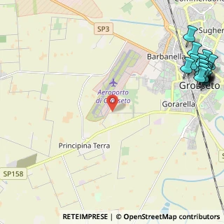 Mappa Strada del Querciolo, 58100 Grosseto GR, Italia (3.6895)