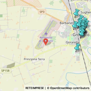 Mappa Strada del Querciolo, 58100 Grosseto GR, Italia (3.7015)
