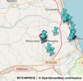 Mappa Dentro Poste Italiane, 64023 Mosciano Sant'Angelo TE, Italia (3.951)