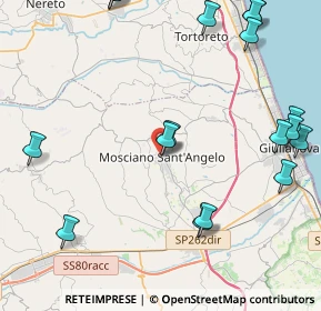 Mappa Dentro Poste Italiane, 64023 Mosciano Sant'Angelo TE, Italia (6.276)