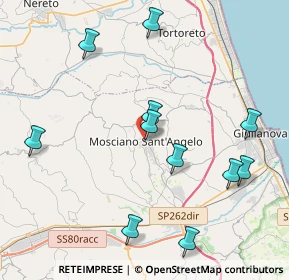 Mappa Dentro Poste Italiane, 64023 Mosciano Sant'Angelo TE, Italia (4.96083)