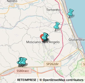 Mappa Dentro Poste Italiane, 64023 Mosciano Sant'Angelo TE, Italia (4.10333)