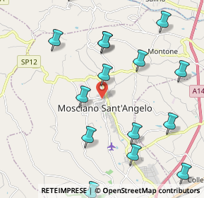 Mappa Dentro Poste Italiane, 64023 Mosciano Sant'Angelo TE, Italia (3.1045)