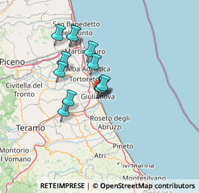 Mappa Molo B ente porto giulianova, 64021 Giulianova TE, Italia (11.40917)