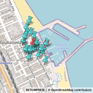 Mappa Molo B ente porto giulianova, 64021 Giulianova TE, Italia (0.2087)