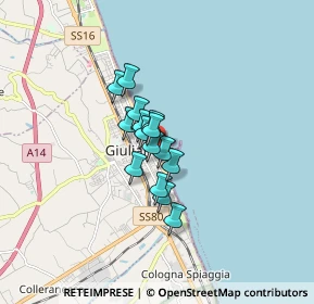 Mappa Molo B ente porto giulianova, 64021 Giulianova TE, Italia (0.98133)