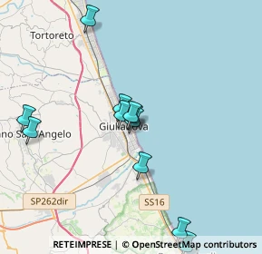 Mappa Molo B ente porto giulianova, 64021 Giulianova TE, Italia (4.30083)