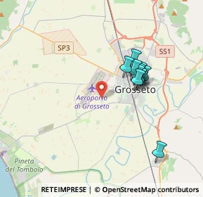 Mappa Strada del Pianetto, 58100 Grosseto GR, Italia (3.2)