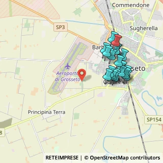 Mappa Strada del Pianetto, 58100 Grosseto GR, Italia (1.98526)