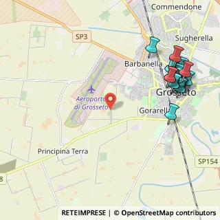 Mappa Strada del Pianetto, 58100 Grosseto GR, Italia (2.7755)