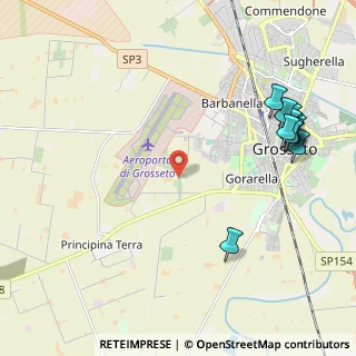 Mappa Strada del Pianetto, 58100 Grosseto GR, Italia (2.7825)