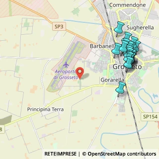 Mappa Strada del Pianetto, 58100 Grosseto GR, Italia (2.839)