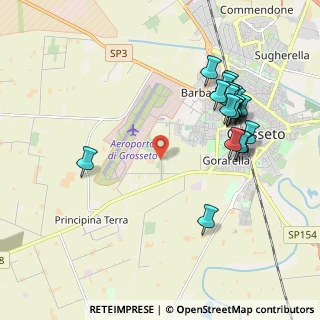 Mappa Strada del Pianetto, 58100 Grosseto GR, Italia (2.2085)