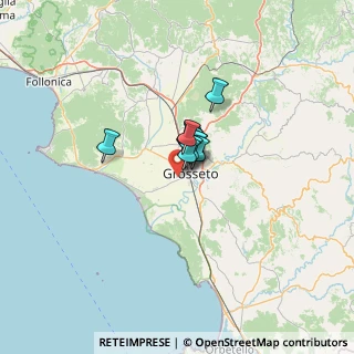 Mappa Strada del Pianetto, 58100 Grosseto GR, Italia (5.34)