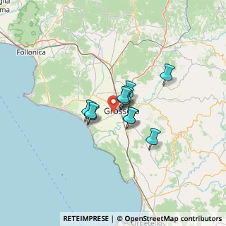 Mappa Strada del Pianetto, 58100 Grosseto GR, Italia (8.06455)
