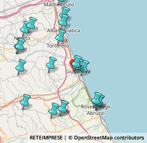 Mappa Via Acquaviva, 64021 Giulianova TE, Italia (9.51)