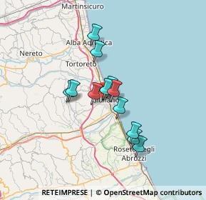 Mappa Via Acquaviva, 64021 Giulianova TE, Italia (5.10333)