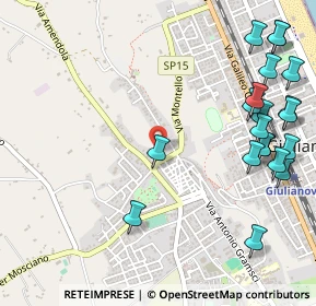 Mappa Via Acquaviva, 64021 Giulianova TE, Italia (0.722)