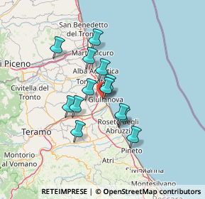 Mappa Via Acquaviva, 64021 Giulianova TE, Italia (10.52846)