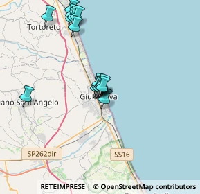 Mappa Via Napoli, 64021 Giulianova TE, Italia (3.31)