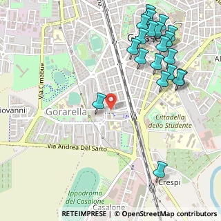 Mappa Via Canova, 58100 Grosseto GR, Italia (0.7035)