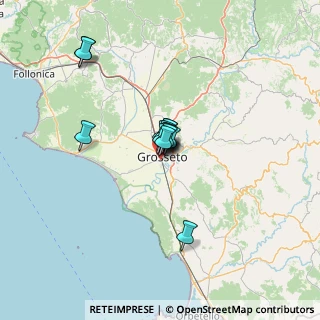 Mappa Via Canova, 58100 Grosseto GR, Italia (7.74286)