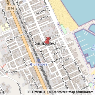 Mappa Via Trieste, 12, 64021 Giulianova, Teramo (Abruzzo)