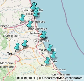 Mappa Via Trieste, 64020 Giulianova TE, Italia (15.87353)