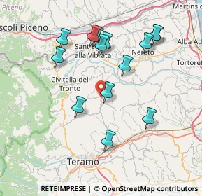 Mappa Via Minniti, 64012 Campli TE, Italia (7.88429)