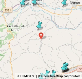 Mappa Via Minniti, 64012 Campli TE, Italia (7.672)