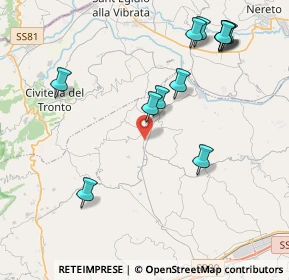 Mappa Via Minniti, 64012 Campli TE, Italia (4.74167)