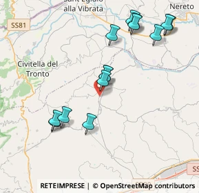 Mappa Via Minniti, 64012 Campli TE, Italia (4.32857)