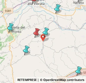 Mappa Via Minniti, 64012 Campli TE, Italia (6.72364)