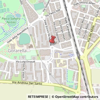Mappa Viale Enrico de Nicola, 19, 58100 Grosseto, Grosseto (Toscana)