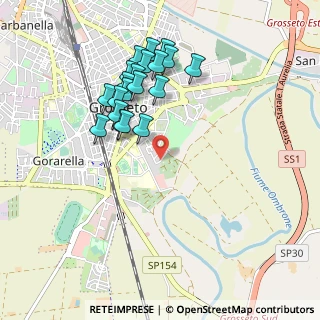 Mappa Via Mario Marchetti, 58100 Grosseto GR, Italia (0.96)