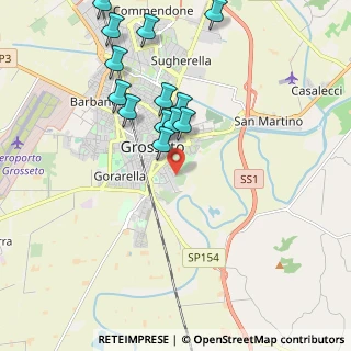 Mappa Via Mario Marchetti, 58100 Grosseto GR, Italia (2.16769)
