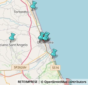 Mappa Viale Turati, 64021 Giulianova TE, Italia (5.07273)