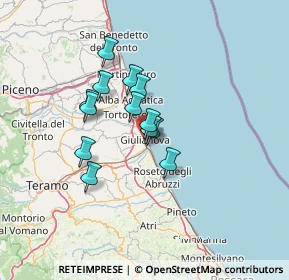 Mappa Viale Turati, 64021 Giulianova TE, Italia (9.99692)